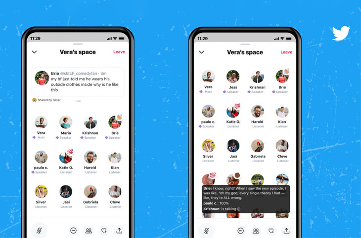 قابلیت Twitter Spaces - ریمووین مگ - 3